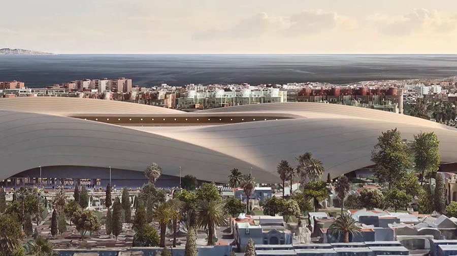 DUNAS: Het project dat het nieuwe Estadio de Gran Canaria in Maspalomas wilde veranderen