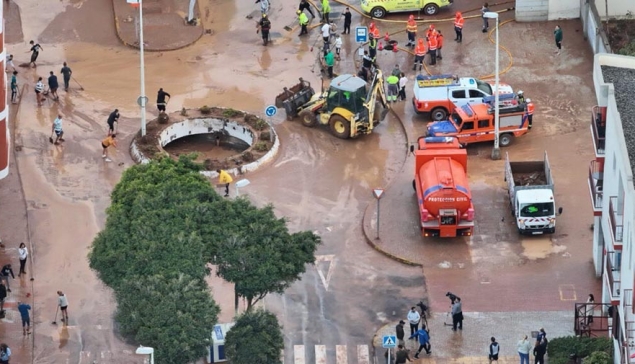 Telde telt een twintigtal getroffen voertuigen en meerdere overstromingen