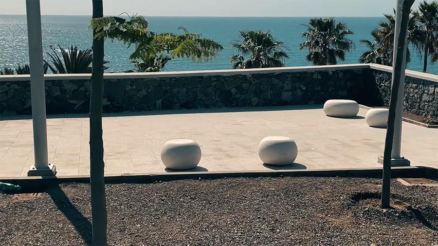 Zo vorderen de werkzaamheden aan het nieuwe uitkijkpunt Tobo Playa dat Playa del Inglés zal transformeren