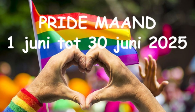 Pride Maand 2025 van 1 juni tot en met 30 juni 2025