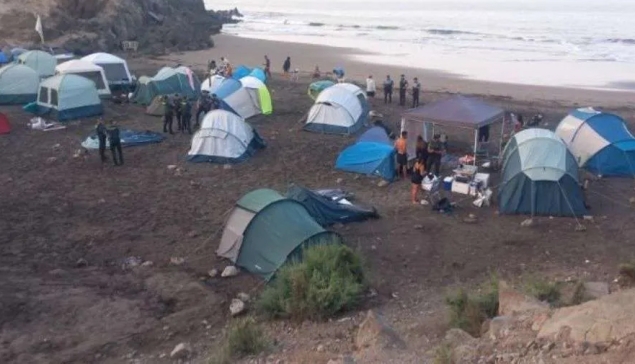 Illegaal kampeerterrein ontmanteld op Gran Canaria